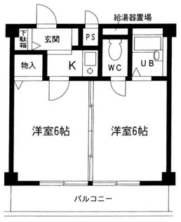 東和プラザ【304号室】の間取り