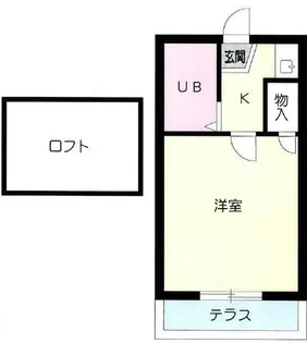 ステージ大森【1階】の間取り
