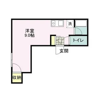 堺駅前ビル【302号室】の間取り