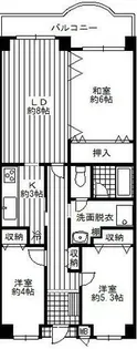大阪府河内長野市美加の台1丁目【マンション】の間取り