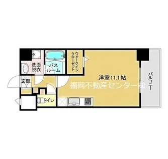 レジデンシャルヒルズプライムスクエア【10階】の間取り