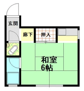 大塚第2ビル【3階】の間取り