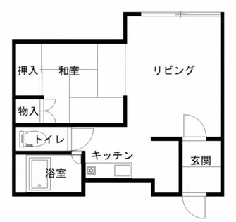 アドヴァンスト3条【2階】の間取り