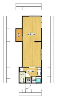 中井荘【2階】の間取り