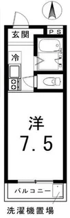 マンション馨【2階】の間取り