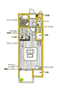 セザンヌ飯村【2階】の間取り