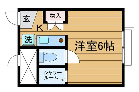 タックハウス【1階】の間取り