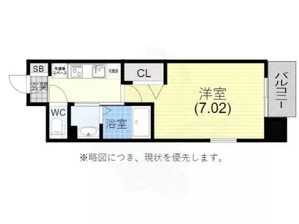 兵庫県姫路市朝日町【マンション】の間取り