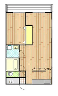 ピンクフィールド【103号室】の間取り