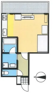 ライオンズマンション北大前【3階】の間取り