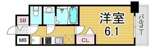 兵庫県神戸市長田区二番町3丁目【マンション】の間取り