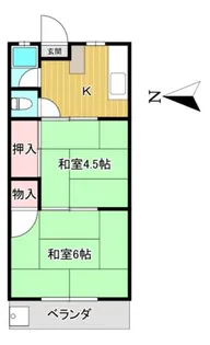 兵庫県尼崎市水堂町2丁目【マンション】の間取り