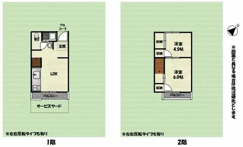 フーガ松尾【1階】の間取り
