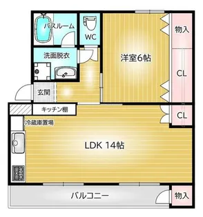 コーポ伊藤【302号室】の間取り