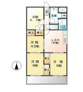戸畑駅前スカイマンション 503【5階】の外観
