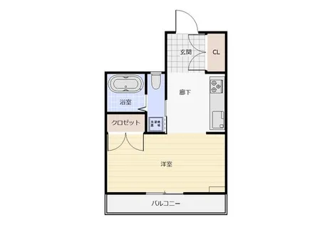 コーポりぶら3【204号室】の間取り