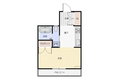 コーポりぶら3【204号室】の間取り