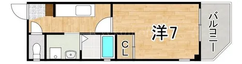 福岡県福岡市早良区高取2丁目【マンション】の間取り