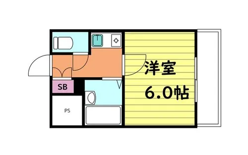 パークハイム緑橋【4階】の間取り