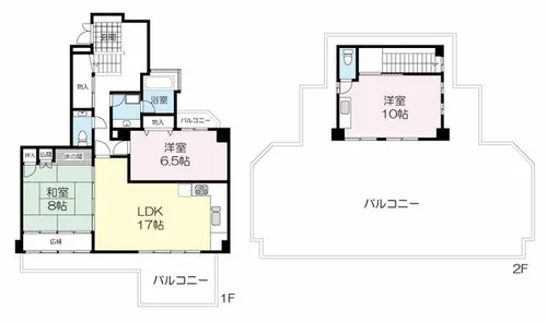 ステイトリライフ【501号室】の間取り