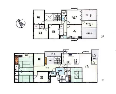 兵庫県西脇市大野【一戸建】の間取り