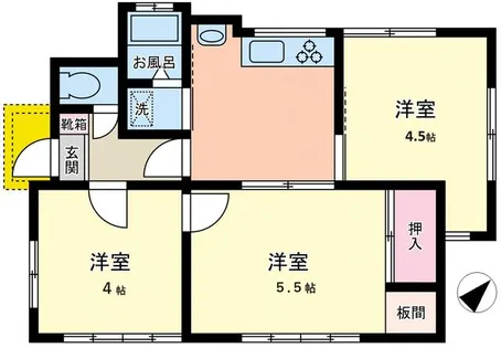 福岡県大野城市筒井1丁目【一戸建】の間取り