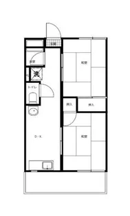 マサゴハイツ5【102号室】の間取り