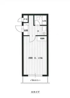 コンフォールまきの【308号室】の間取り