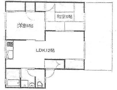 ファミール安室東 A棟【2階】の間取り