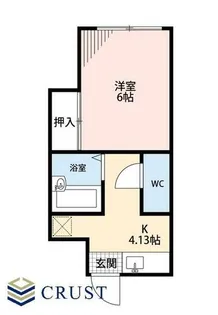 福岡県久留米市荒木町藤田【アパート】の間取り