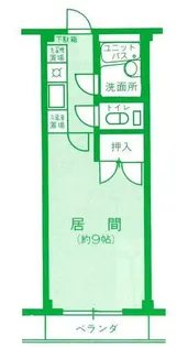 パレス吉浜【2階】の間取り