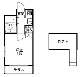 リバティー荒子【2階】の間取り