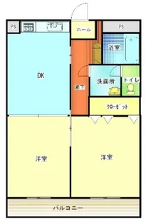 川端ビル【306号室】の間取り