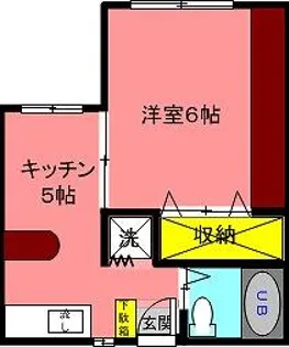 YUKINAGA013【1階】の間取り