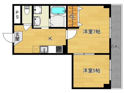 アーデル・ヴィラ【1階】の間取り