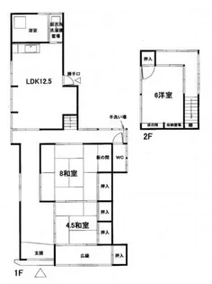 福岡県北九州市八幡西区香月西1丁目【一戸建】の間取り