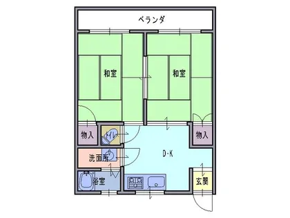 兵庫県明石市本町2丁目【マンション】の間取り