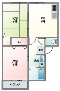 リヴェール・ヴィラ【1階】の間取り