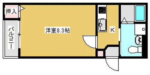 プレメゾン【103号室】の間取り