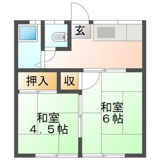 MC穂波【106号室】の間取り