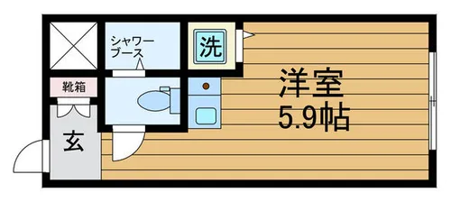大阪府吹田市山手町1丁目【マンション】の間取り