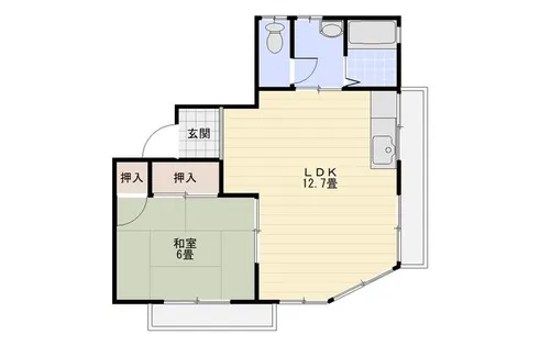 大広ビル【2階】の間取り