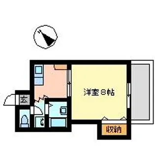 ガーデン西庄の里【210号室】の間取り