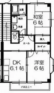 ハイステージソラル A棟【101号室】の間取り