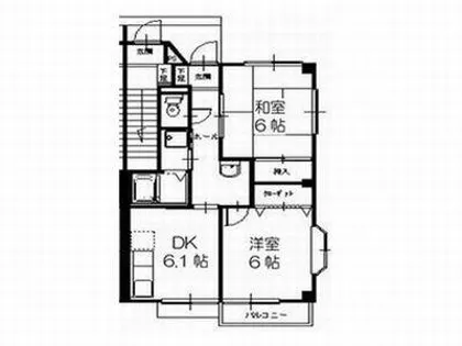 ハイステージソラル A棟【101号室】の間取り