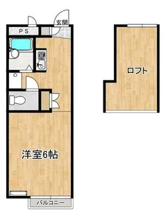 パークヒルズ藤原E【1階】の間取り