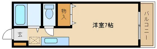 エルマーノ【205号室】の間取り