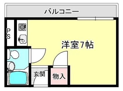 メゾン・ド・ソアラ【203号室】の間取り