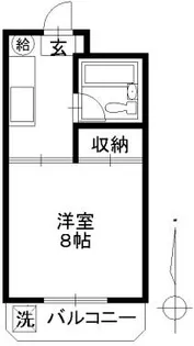 兵庫県神戸市中央区山本通4丁目【マンション】の間取り