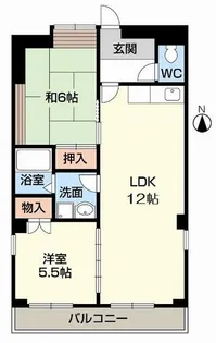 兵庫県神戸市垂水区歌敷山3丁目【マンション】の間取り